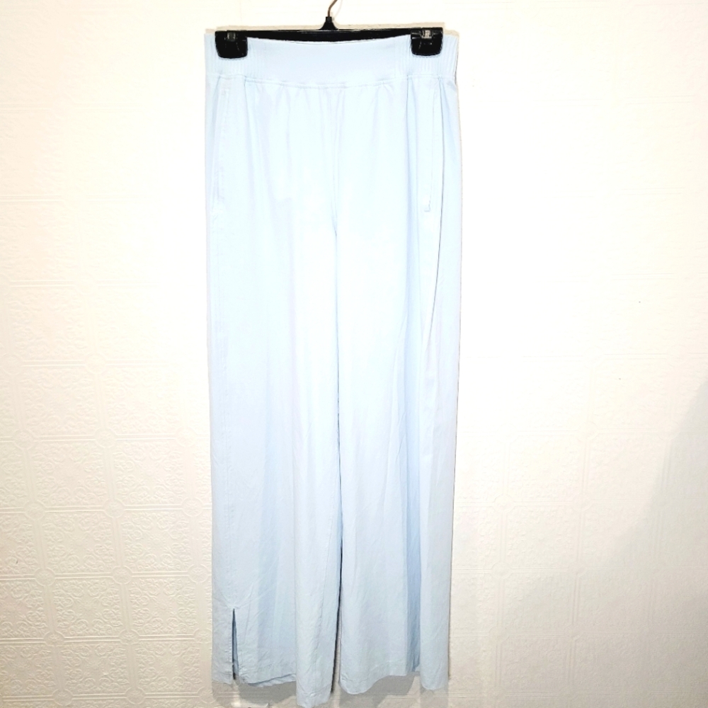 Lululemon Stretch Woven Wide-leg High-Rise Pant powder blue size small - Picture 4 of 13